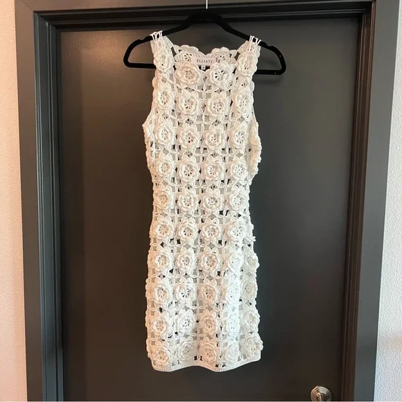 Elliatt Elise Mini Dress in Ivory Size XS NEW! New without tags!